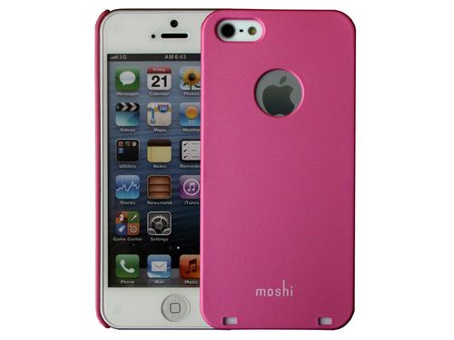 Moshi磨砂超薄iPhone 5保护壳 糖果色外壳，轻薄防刮新选择